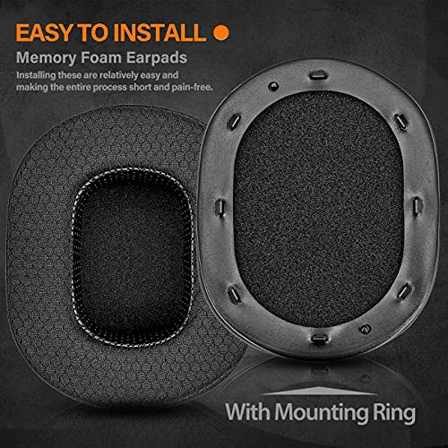 TRANSTEK Ear Pads Compatible with V2 / V2 Pro Gaming Headset I Memory Foam Replacement Ear Cushions (Mesh)