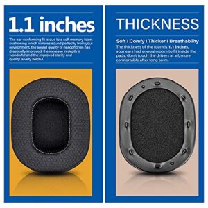 TRANSTEK Ear Pads Compatible with V2 / V2 Pro Gaming Headset I Memory Foam Replacement Ear Cushions (Mesh)