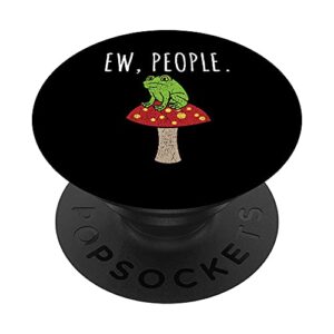 ew people cottagecore frog mushroom popsockets swappable popgrip