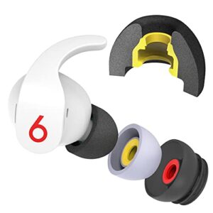 diofit/galaxy buds2/buds plus/bests fit pro/beats studio buds compatible for samsung & beats - memory foamtips