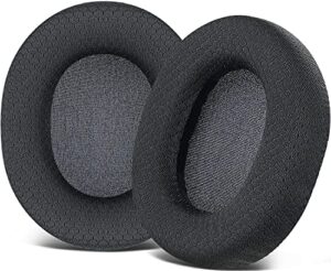 soulwit ear pads cushions replacement for steelseries arctis 1/arctis 3/arctis 5/arctis 7/arctis 9x/arctis pro/arctis prime headset, earpads with noise isolation foam
