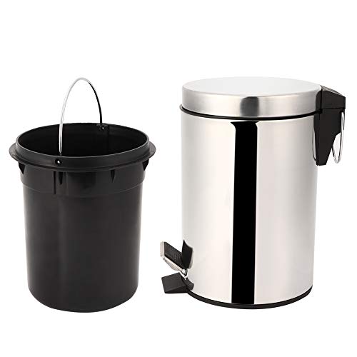 AUNMAS Rubbish Bin, Garbage Bin, Wear- Non-fouling with Ergonomics Handle Living Room Bedroom