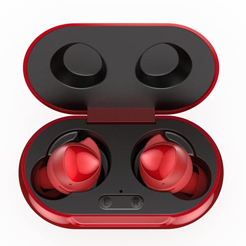 Urbanx Street Buds Plus True Wireless Earbud Headphones for Samsung Galaxy View - Wireless Earbuds w/Noise Isolation - RED (US Version with Warranty)