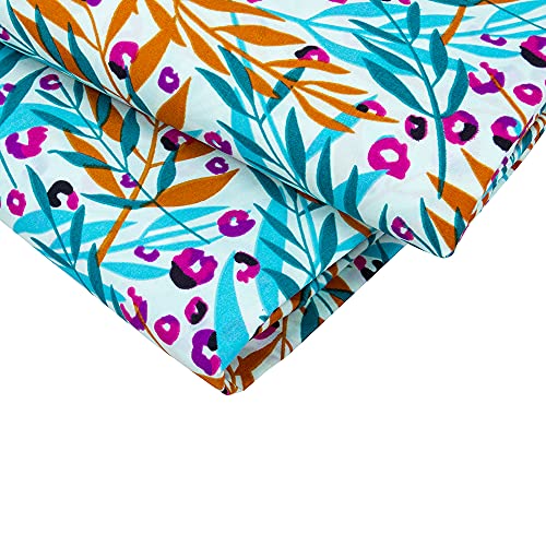 African Fabric 6 Yards BintaRealwax 100% Polyester Ankara Fabric for Party Dress 6438