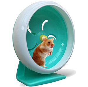 kekafu silent hamster exercise wheels toy 7 inch stand silent spinner-quiet hamster wheel,super-silent hamster exercise wheel, silent spinner hamster wheel for hamsters,gerbils,mice,small pet
