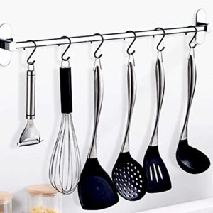DINGEE 6 Inch Large S Hooks for Hanging Plants,10 Pack Black Heavy Duty S Hooks,Matte S Shaped Hooks for Hanging Clothes,Plants Outdoor, Pots and Pans, Towels Jeans Hats, Light