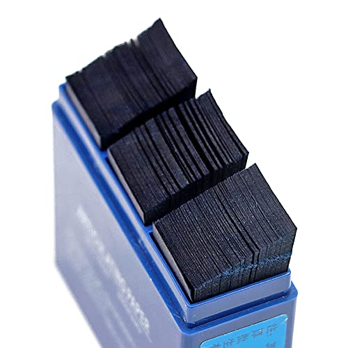 Junco 300 Sheet/Box Dental Articulating Paper Strips Double Side Bite Paper 55 x 18 x 0.1mm (Blue)