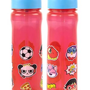 Ryans World Lunch Box 3 Piece Set Bag, Water Bottle & Snack Pot One Size, Red