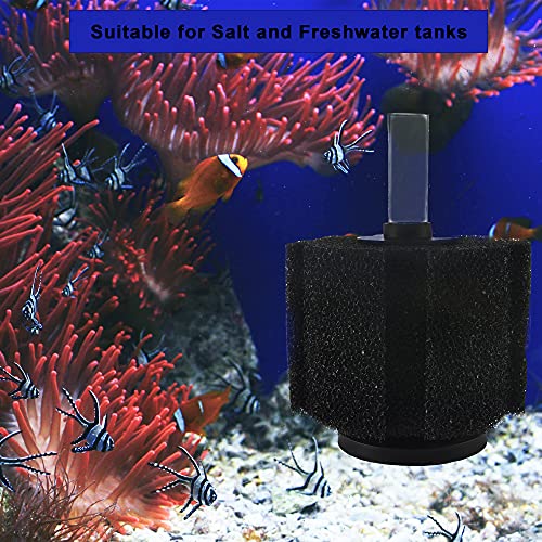 Premium Course Aquarium Sponge Filter - For Greater Intervals Between Cleaning! - Fits 10-75 Gallon Tanks - Fish Tank Sponge Filter - Compare To ATI Pro or Aquarium Co-Op Filter - High Quality