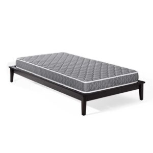 allora mila 6” narrow twin mattress - firm 6 inch twin mattress in grey