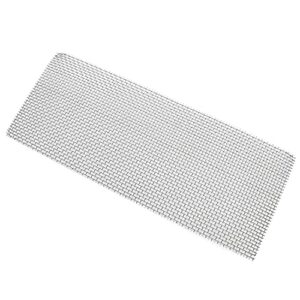 SQXBK Wire Mesh Pad 5PCS 8 x 20cm / 3.15 x 7.87inch Aquarium Fish Tank Plants Stainless Steel Wire Mesh Pads Moss Nets