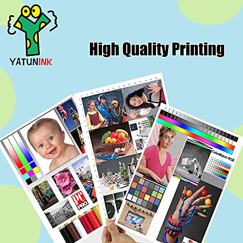 YATUNINK Remanufactured Ink Cartridge Replacement for HP 64XL 64 XL Black Color Ink Cartridge Combo Pack N9J91AN N9J92AN for HP Envy Photo 7855 7155 7858 6255 7855 Tango X Smart Printers Ink(2 Pack)