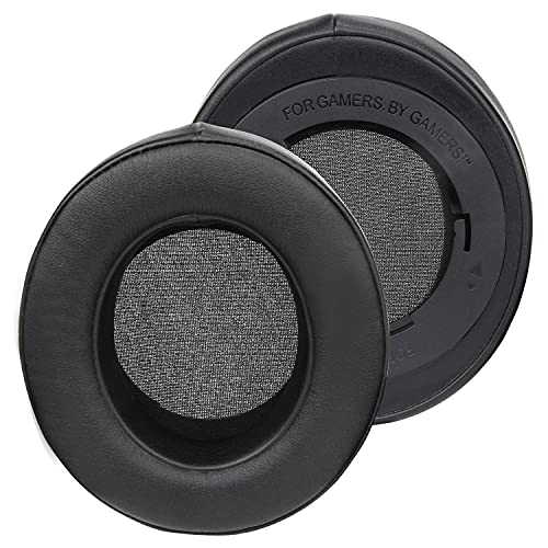 Replacement Ear Pads for Razer Kraken 7.1 V2 Headphones, Ancable Replacement Lambskin Memory Foam Gaming Headphone Oval Ear Cushion Earmuff Kit Pad Cover for Razer Kraken Pro V2, Kraken 7.1 V2, Black