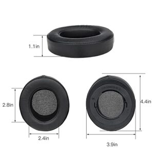 Replacement Ear Pads for Razer Kraken 7.1 V2 Headphones, Ancable Replacement Lambskin Memory Foam Gaming Headphone Oval Ear Cushion Earmuff Kit Pad Cover for Razer Kraken Pro V2, Kraken 7.1 V2, Black