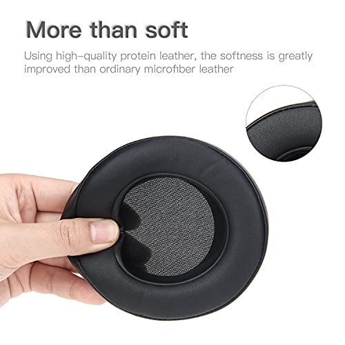 Replacement Ear Pads for Razer Kraken 7.1 V2 Headphones, Ancable Replacement Lambskin Memory Foam Gaming Headphone Oval Ear Cushion Earmuff Kit Pad Cover for Razer Kraken Pro V2, Kraken 7.1 V2, Black