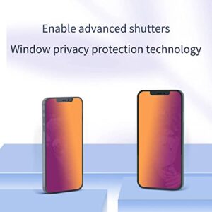 Jieyingkj JIEYKJO for iPhone 12 pro max Privacy Screen Protector -Flexible Film (Anti-Blue Light, Anti-Glare, Anti-Scratch, Filter Screen Ultraviolet)