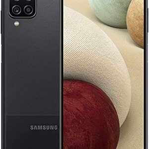 SAMSUNG Galaxy A12 (128GB, 4GB) 6.5" HD+, Quad Camera, 5000mAh Battery, GSM Unlocked Global 4G Volte (NOT VERIZON/Boost) International Model A125M (Black)