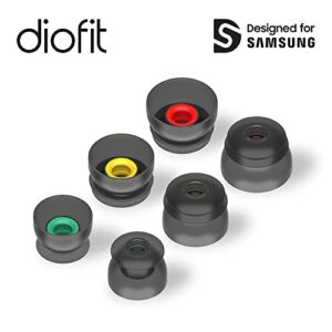 diofit/Galaxy Buds2/Buds Plus Compatible for Samsung - Multi-Flange Eartip