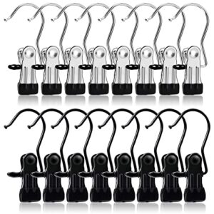boot hangers, 16 pack hanging clips, heavy duty clothes pins, hanging clips hook, boot hangers for closet, laundry hooks with clip, boot hangers for tall boots, boot clips for hanging, hook clips