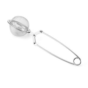 LaXon Tea Ball Strainers,Snap Ball Tea Strainer, Material Snap Ball Tea Strainer with Handle, Use for Making Tea, Stewing, Decocting Medicinal Herbs