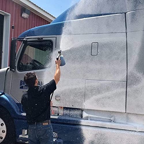 Image Wash Products Snow Foam Cannon for Pressure Washers - Wide Base - 40oz Canister - Detailer's Choice for Touchless Wash - Car/Truck/RV/Boat Foam Gun – Best Tool for Washing Your Car or Truck