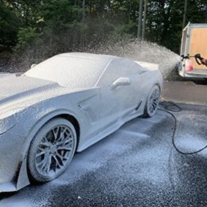 Image Wash Products Snow Foam Cannon for Pressure Washers - Wide Base - 40oz Canister - Detailer's Choice for Touchless Wash - Car/Truck/RV/Boat Foam Gun – Best Tool for Washing Your Car or Truck