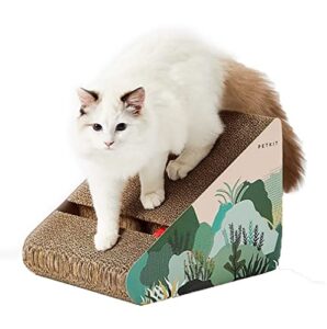 petkit cardboard cat scratcher scratching pad, stairs, step stool for pura x