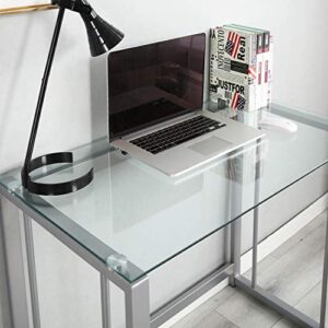 sogesfurniture Computer Glass Desk Large Offic Desk Computer Table Desk Writing Desk,BHUS-UT-097