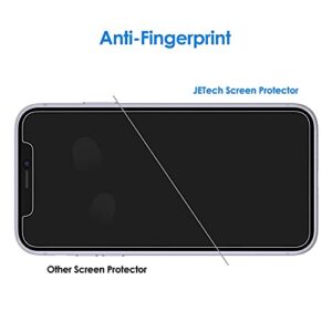 JETech Privacy Screen Protector for iPhone 11 6.1-Inch with Camera Lens Protector, Anti Spy Tempered Glass Film, 2-Pack Each