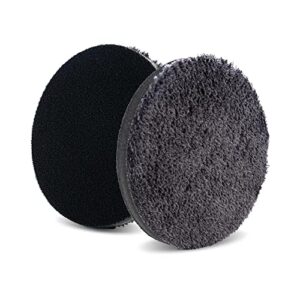 lake country microfiber polishing kit - microfiber polishing, finishing, & cutting pads - microfiber buffing pads helps remove scratches, oxidation, buffing trail and swirl marks (5.25", 2 pack)