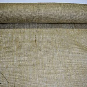 USA Fabric Store Burlap Natural Jute Fabric 10 Oz 72" Wide by The Yard Premium Vintage Upholstery