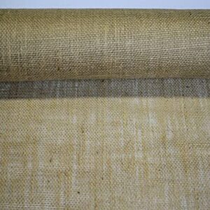 USA Fabric Store Burlap Natural Jute Fabric 10 Oz 72" Wide by The Yard Premium Vintage Upholstery