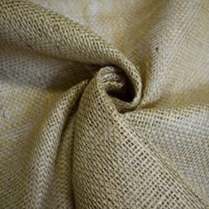 USA Fabric Store Burlap Natural Jute Fabric 10 Oz 72" Wide by The Yard Premium Vintage Upholstery