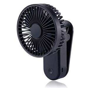 fengchuang usb powered clip on fan,magnetic small desk fan,portable personal fan with three speed adjustment,mini desk fan clip fan for baby stroller,bed,outdoor