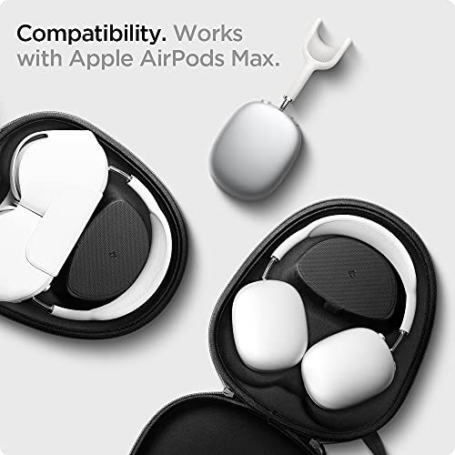Spigen Klasden Designed for Airpods Max Carrying Travel Case Pouch Bag - Charcoal Gray [Compatible with Smart Case for Sleep Mode]