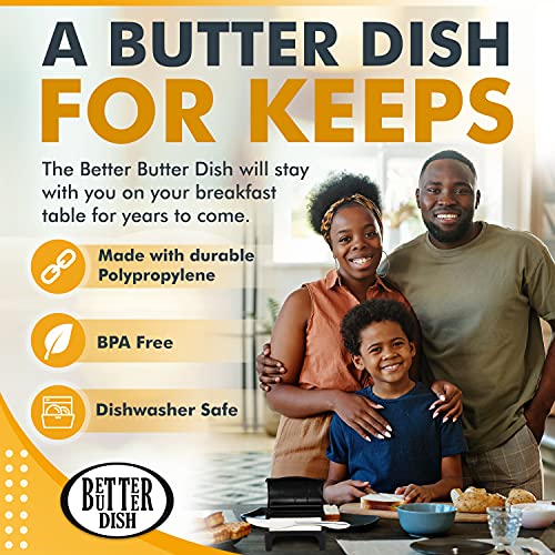 Better Butter Dish (black)