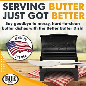 Better Butter Dish (black)