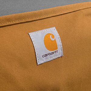 Carhartt Universal Fitted Nylon Duck Pet Hammock Car Seat Protector, Dog Back Seat Cover, Carhartt Brown