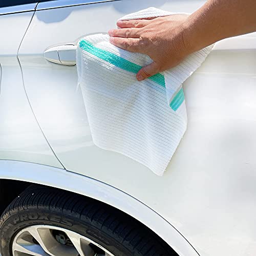 Platinum Series Microfiber Towel Cleaning Cloth Soft Highly Absorbent Lintless Streak-Free Reusable Microfiber Towels for Car Interior, Exterior, Auto Detailing, Drying, House, Pack of 30