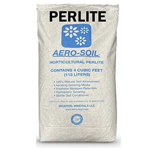 AeroSoil Perlite Horticultural Soil Additive – Potting Soil for Plants – AeroSoil Perlite Horticultural Soil Additive – Potting Soil for Plants – Seed Starter - Coarse 4 CF - Coarse 4 CF