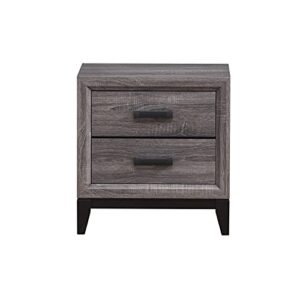 global furniture usa nightstand, grey