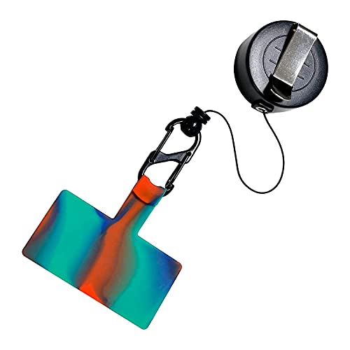 Got Phone Leash, Retractable Phone Reel Pad, for Most Phones and Cellphone Cases (Multicolor)