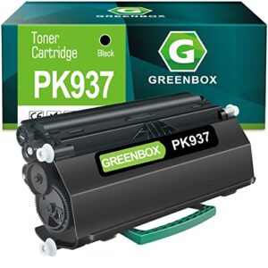 greenbox compatible pk937 toner cartridge replacement for dell pk937 2330d 2330dn 2350d 2350dn 2330 2350 printer, 6,000 pages high yield for dell 330-2649 330-2666 dm253 (1 black)