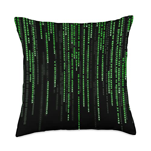 Paul David Littell One-Of-A-Kind Pseudo Matrices Drip Throw Pillow, 18x18, Multicolor