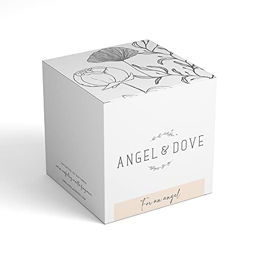 ANGEL & DOVE 'for an Angel' Baby Loss Remembrance Candle - A Thoughtful Sympathy Gift for Bereaved Parents