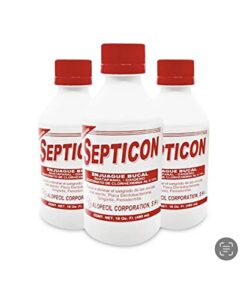 septicon mouthwash 16oz (dominican republic version)