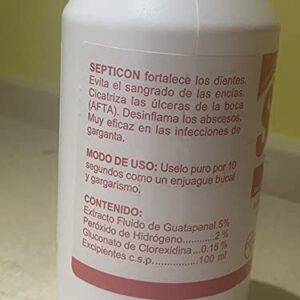 Septicon Mouthwash 16oz (Dominican Republic version)