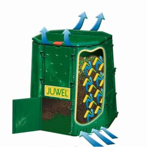Exaco AQ 187- AeroQuick Large Compost bin, 187 Gallon, Green