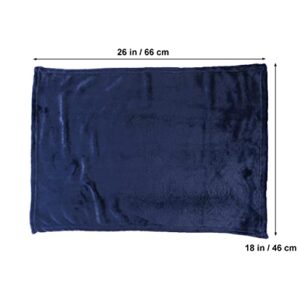 ARTIBETTER Waterproof Blankets Flannel Blanket Cozy Warm Comfy Plush Travel Throw Blanket 50x70cm for Sofa Bed Chair Couch Car Pet