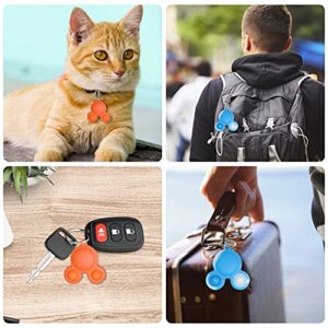 Protective Case for Airtag Kids Wristband Airtag Bracelet Case, Anti Lost Airtag Watch Band for Kids with Push Pop Bubble Fidget Toy, Silicone Keychain Case for AirTag 2021